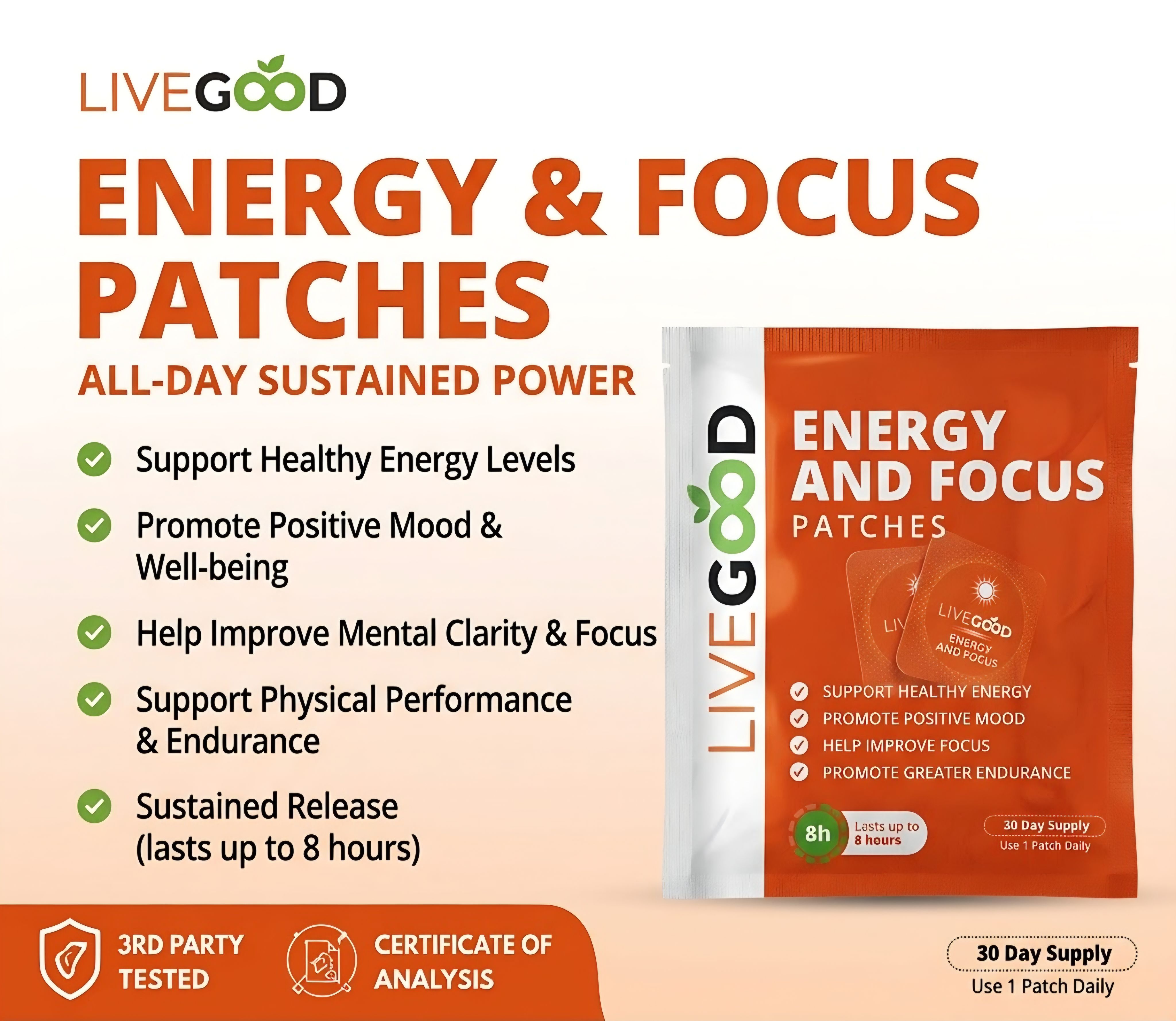 Energy & Focus Patches
